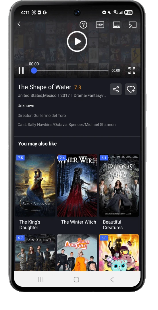 Xuper TV APK: reproductor de peliculas con recomendaciones